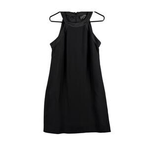Tahari ASL Black Halter-Neck Sheath Dress – Size 8